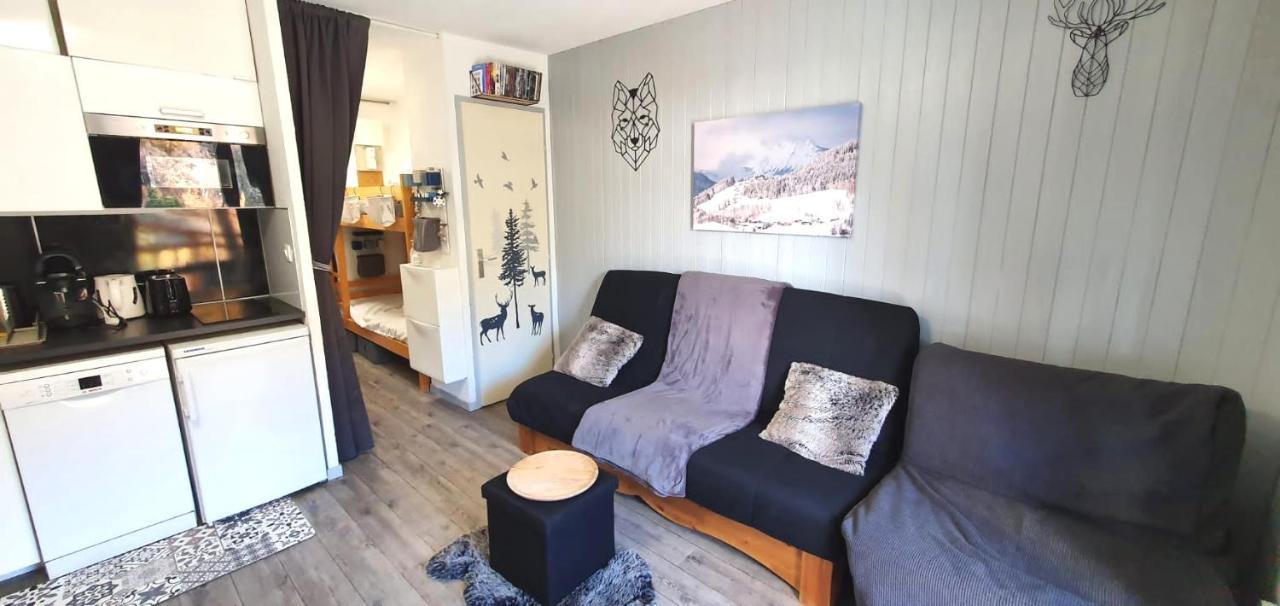Studio 2 Alpes, Proche Lac Buissonniere, Menage Inclus, Balcon, Parking 莱德萨阿尔卑斯 外观 照片