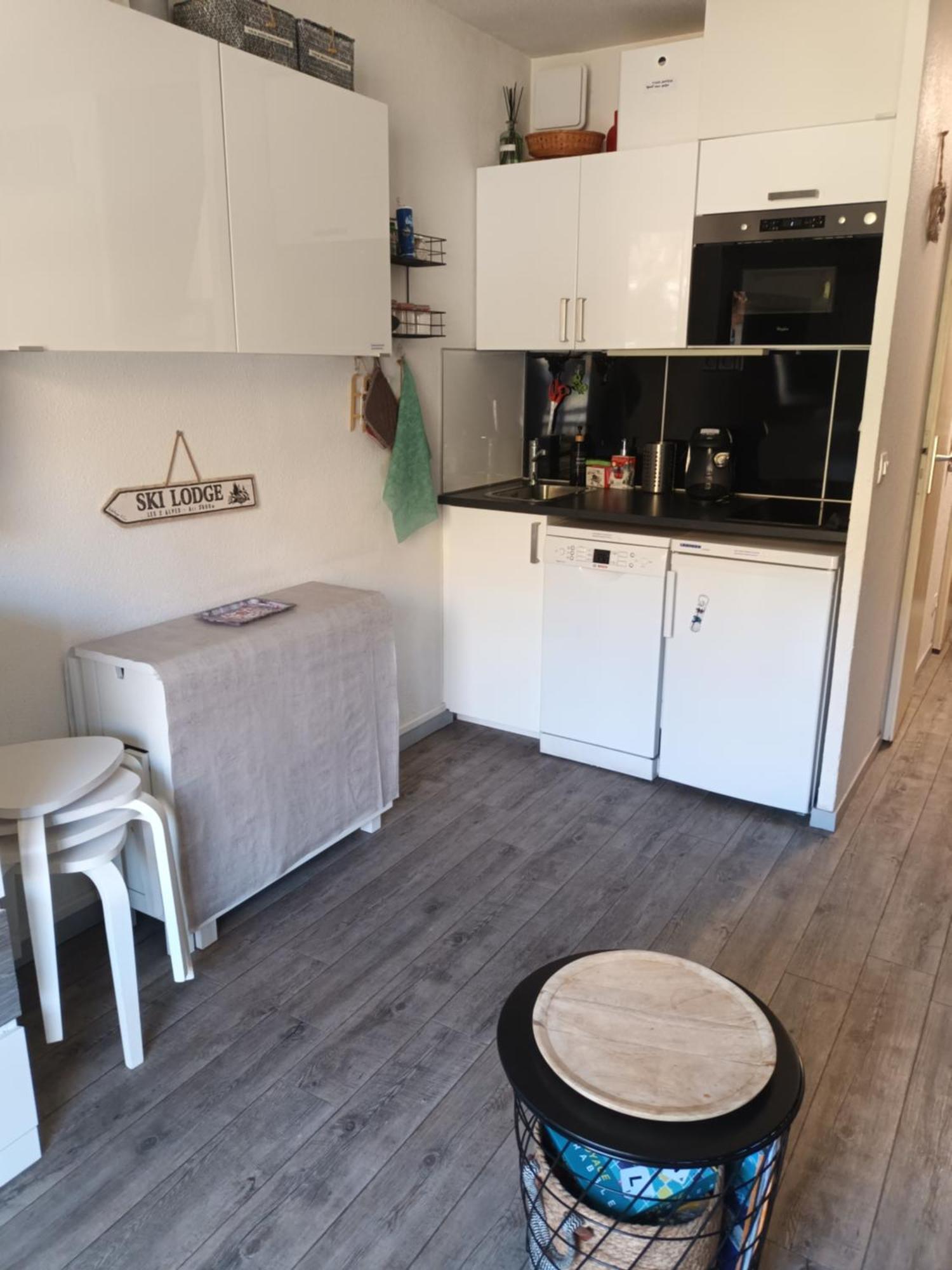 Studio 2 Alpes, Proche Lac Buissonniere, Menage Inclus, Balcon, Parking 莱德萨阿尔卑斯 外观 照片